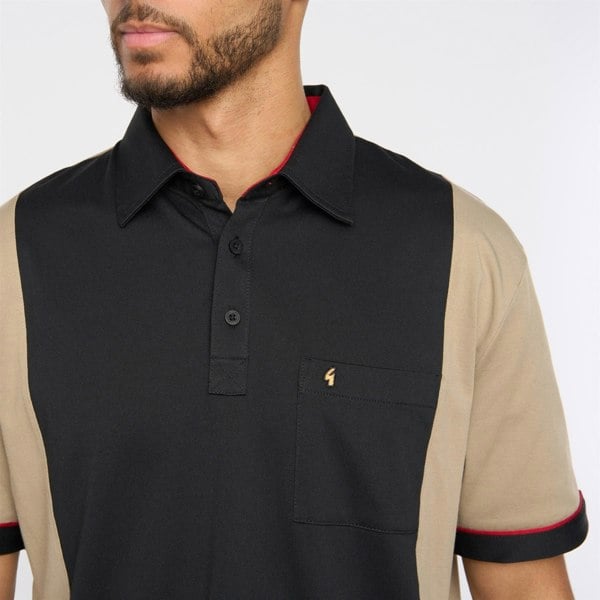 Gabicci G51X02 Mens Short Sleeve Jersey Polo Shirt Gabicci Classic - STONE