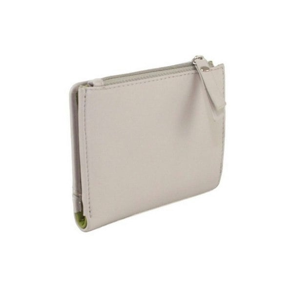 Eastern Counties Leather Kiri Leather Purse - Ivory/Olive
