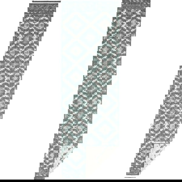 The Rugs Malibu Reversible Indoor-Outdoor Rug - Diamond