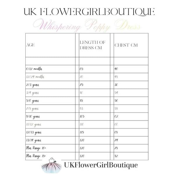 UK Flower Girl Boutique Whispering Poppy Dress  - French Heather