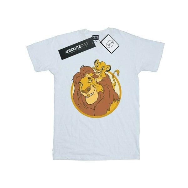 Disney Boys The Lion King Mufasa And Simba T-Shirt - White