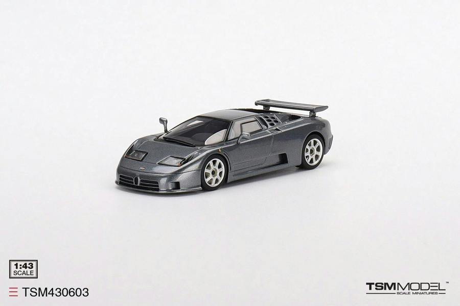 MCSlots Bugatti EB110 Super Sport Grigio Scuro 1:43 Scale TSM430603