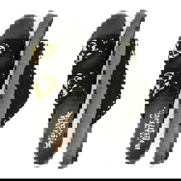 Desert Fleur Girasol Nubuck Women's Black Sandals