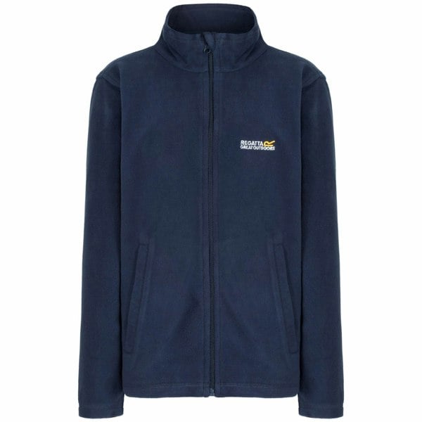 Regatta Great Outdoors Boy's King II Lightweight Full Zip Fleece Jacket - Navy/Navy