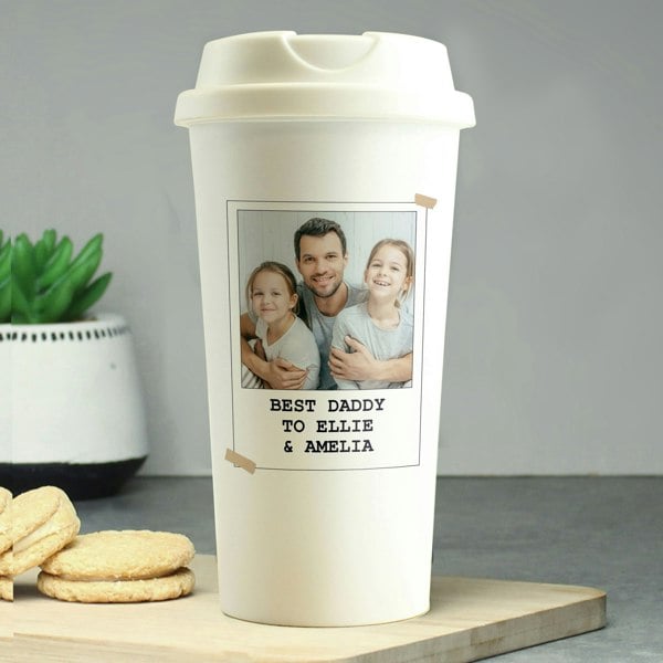 Personalised Memento Company Personalised Photo Upload Travel Mug