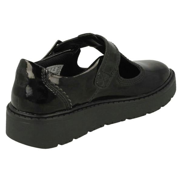 Clarks Girls Clarks Wedge T-Bar Shoes Plain Move K