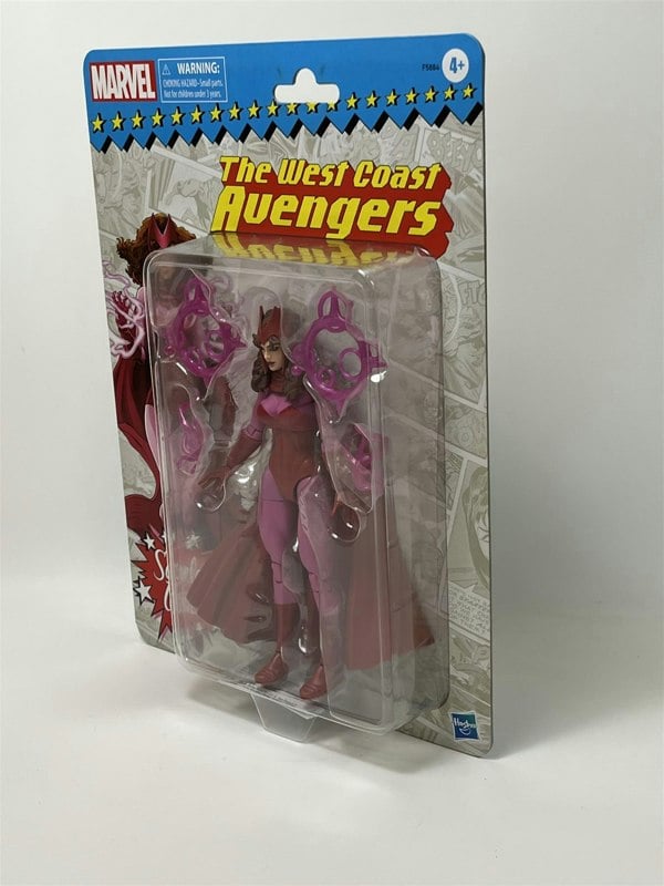 scarlet witch the west coast avengers marvel 6.25 inch figure hasbro f5884