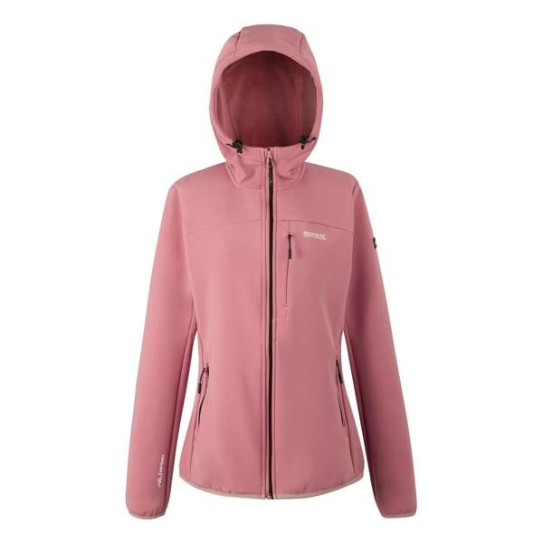 Regatta Womens/Ladies Ossek Soft Shell Jacket - Dusty Rose