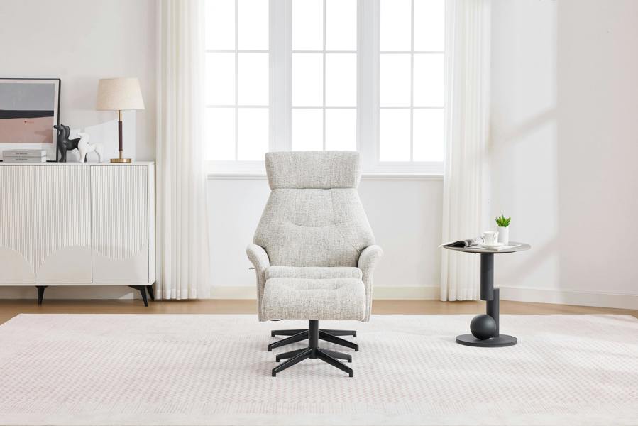 Newbridge Swivel Chair and Footstool