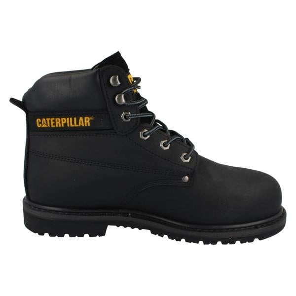 Caterpillar Mens Caterpillar Lace Up Leather Wide Safety Boots - Powerplant Sb Hro P72462