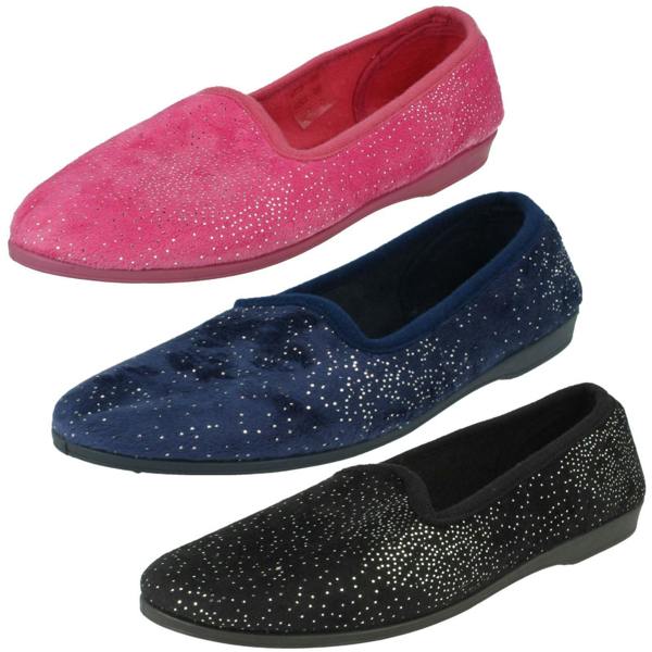 Spot On Ladies Spot On Full Slipper