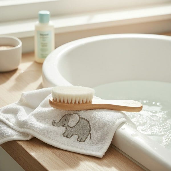 Thumble baby care baby brush haircare for baby bath time