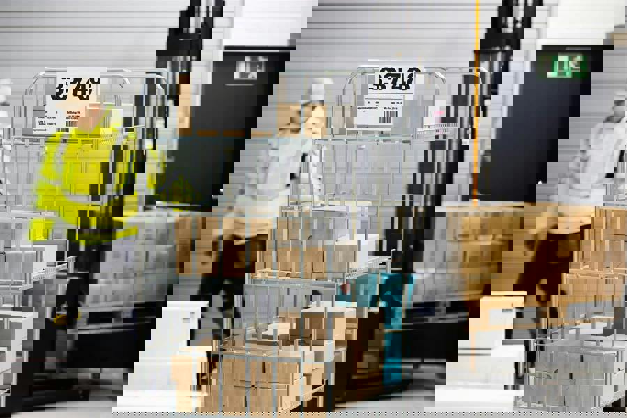 Durable Clip-On Ticket Label Holder Document Pocket | 10 Pack | A4