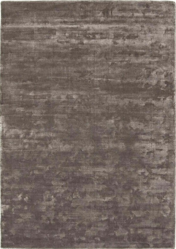 Karma Dark Grey Solid Luxury Viscose Rug – The Rugs