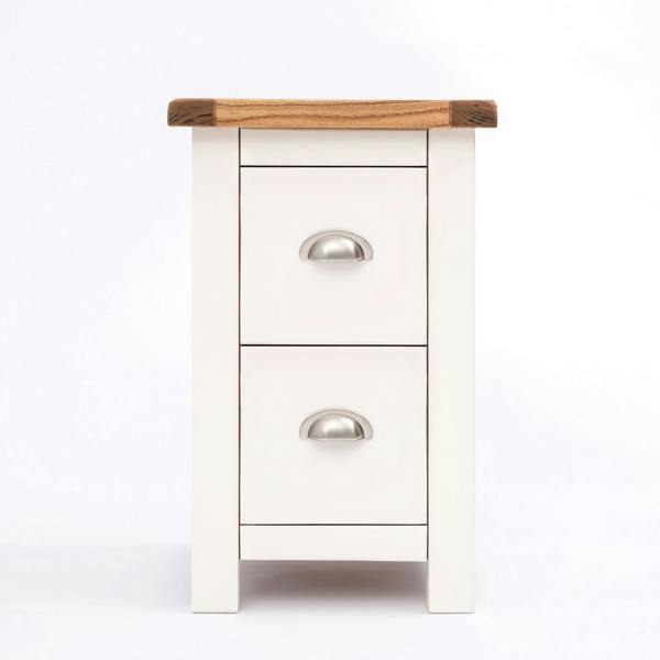 Lovere 2 Drawer Petite Bedside Table
