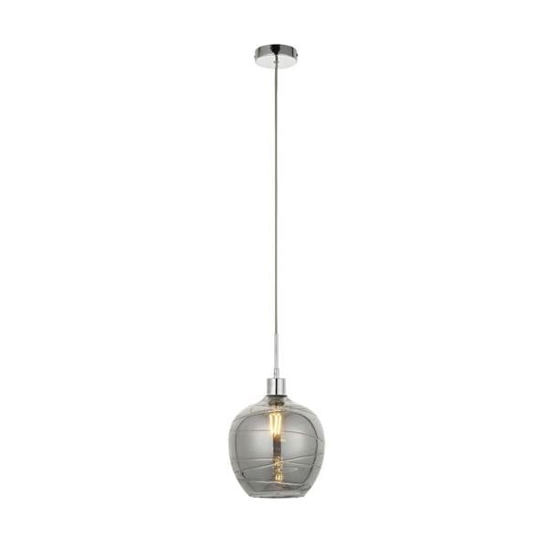Pagazzi Lighting Zula 1-Light Smokey Grey Pendant