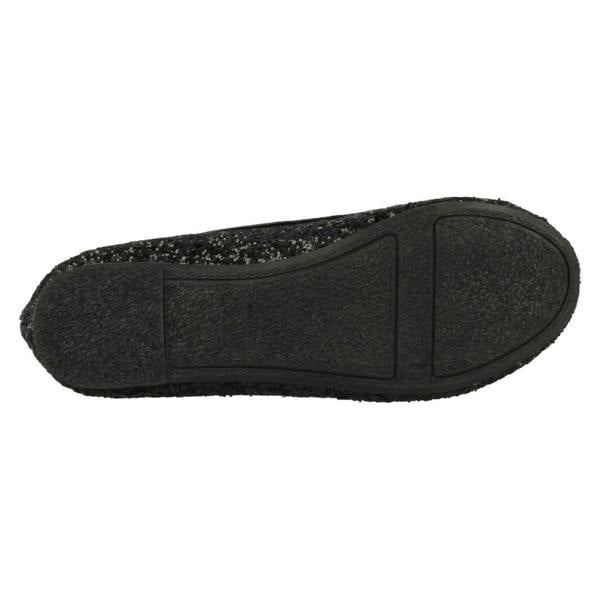 Spot On Girls Spot On Glitter Bow Detail Flats