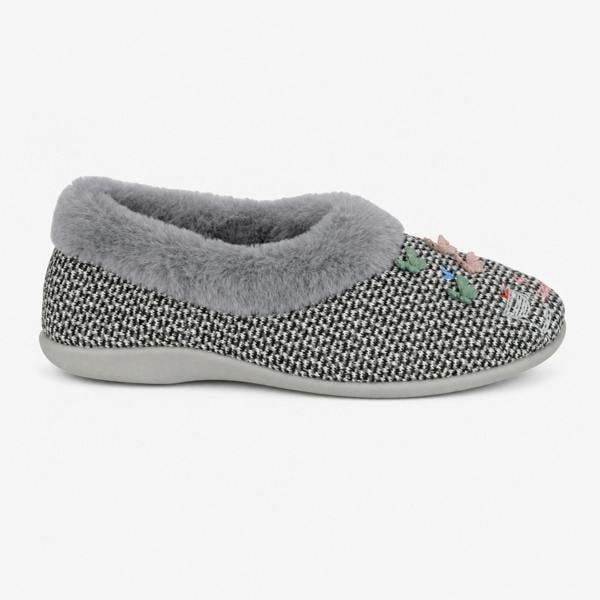 Sleepers TESSA Full Slippers Slippers   in  Grey