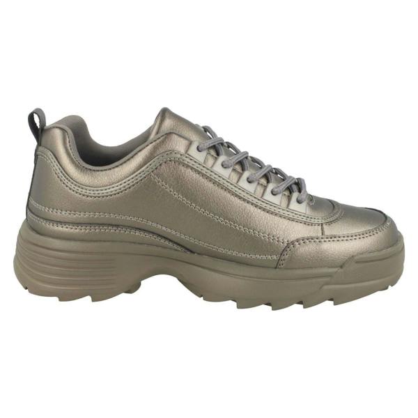 Reflex Ladies Reflex Lace Up Chunky Trainers