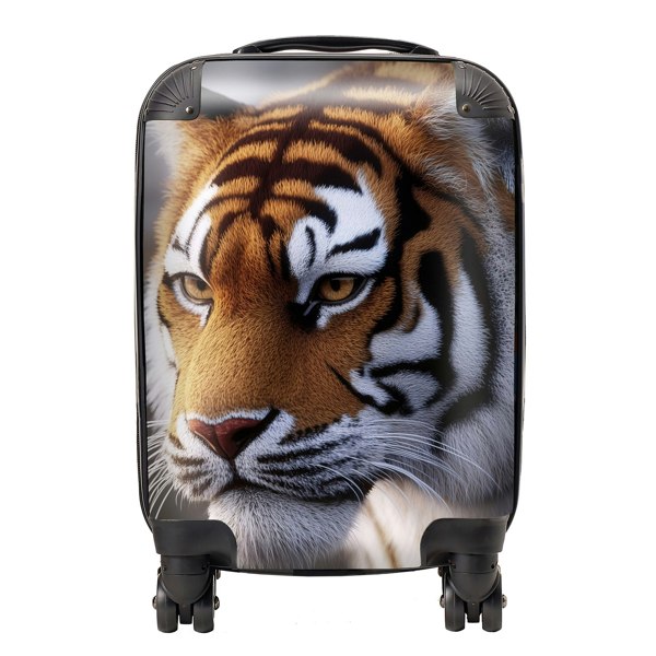 Warren Reed Tiger Face Suitcase