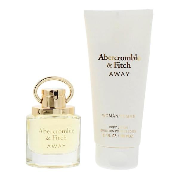 Abercrombie & Fitch Away Eau de Parfum 50ml + Body Lotion 200ml Gift Set for Her