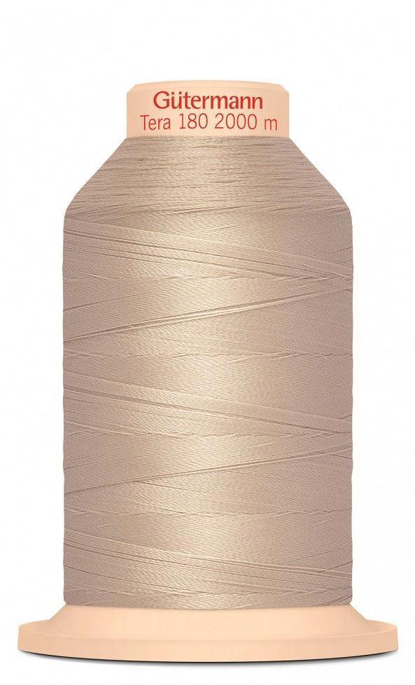 Gutermann Tera 180 Overlocker Sewing Thread 2000m Polyester Thread Suitable For Dressmaking