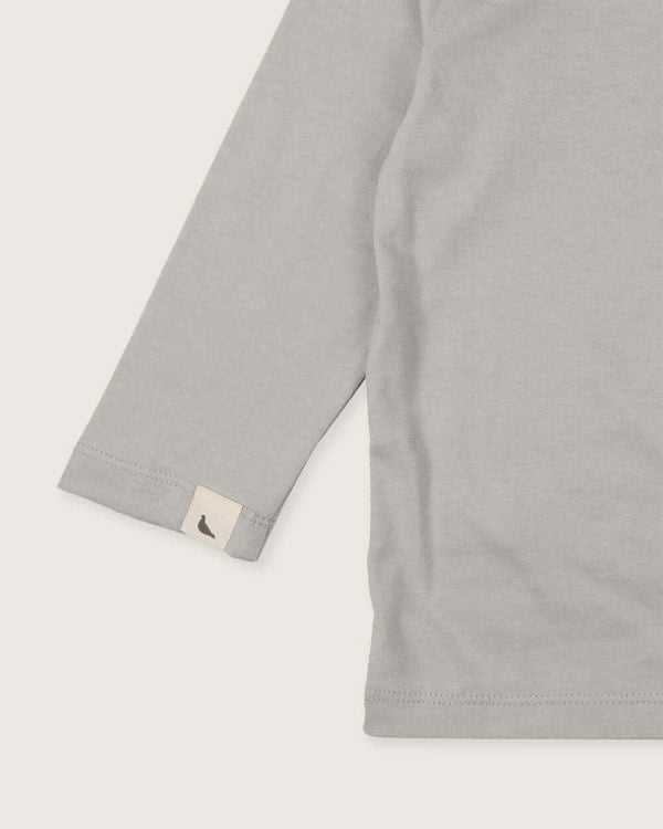 Grey Calm Slogan Print Top - image 5