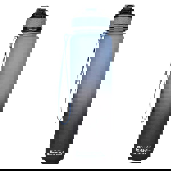 Mountain Warehouse Push Lid BPA Free 1L Water Bottle - Blue/Black