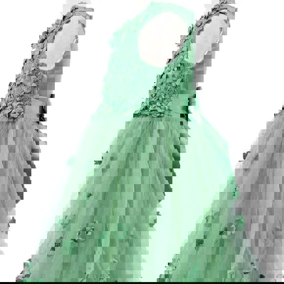 side view daisy dress