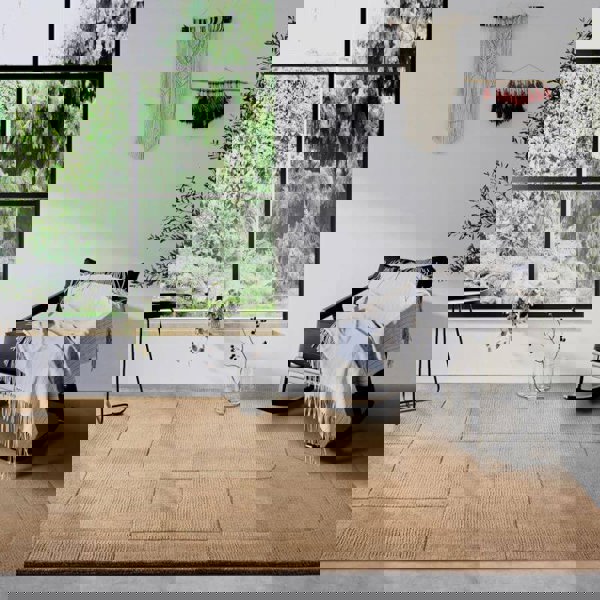 The Rugs Handwoven Abstract Design Wool Rug