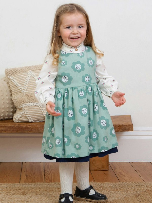 Kite Girls Organic Big Bloom Reversible Dress