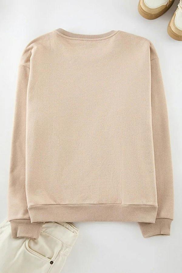 WOVCOR Crew Neck Animal Embroidered Men's Sweatshirt