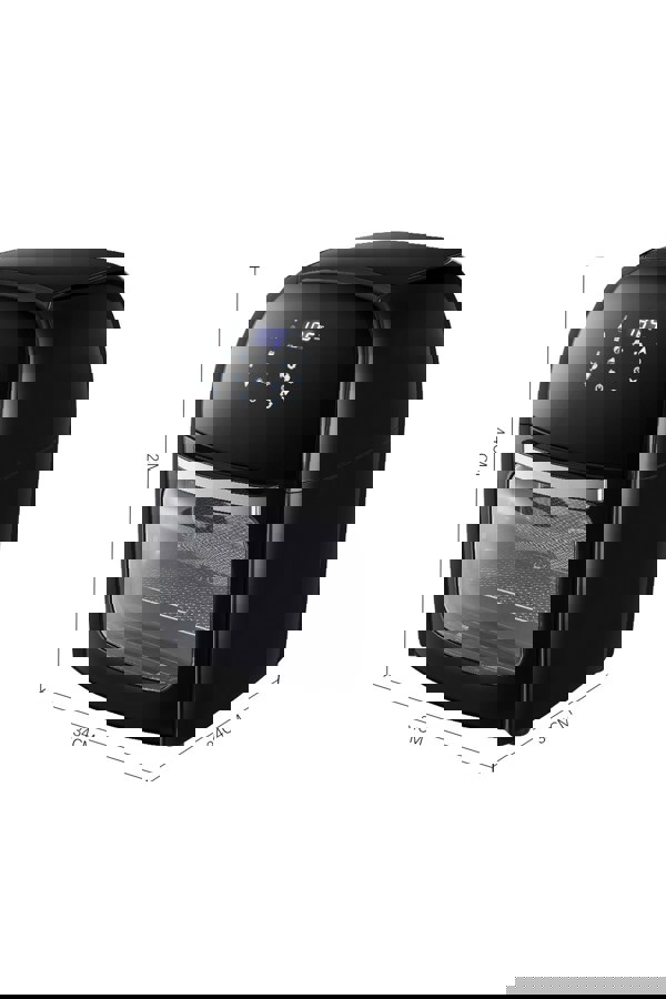 Living and Home Large Capacity 12L Air Fryer Oven 2-Tier Roaster with Rotating Rotisserie Basket