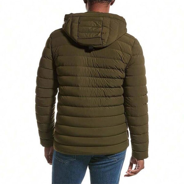 Moose Knuckles Hooper Quilted Down Filled Men's Jacket - Park Green