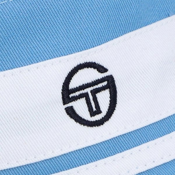Sergio Tacchini Newsford Bucket Hat Azure Blue/Gardenia