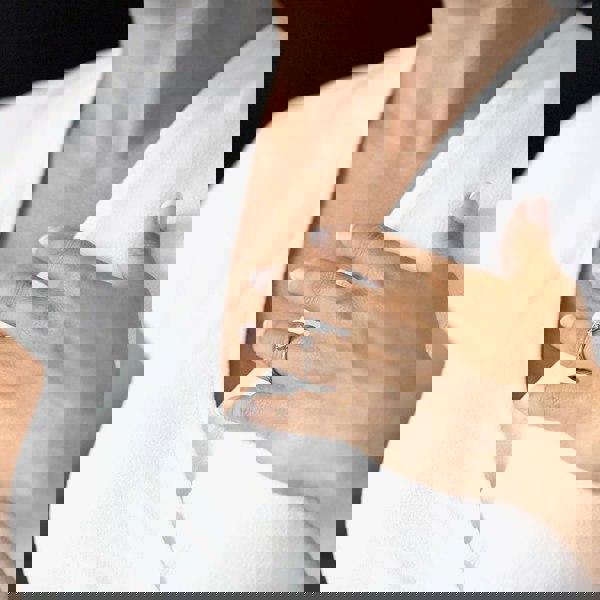 1888 Collection Platinum Brilliant Cut 0.60ct Diamond Solitaire Twist Ring RI-137