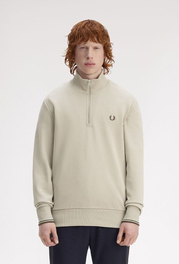 Fred Perry Half Zip Sweatshirt
