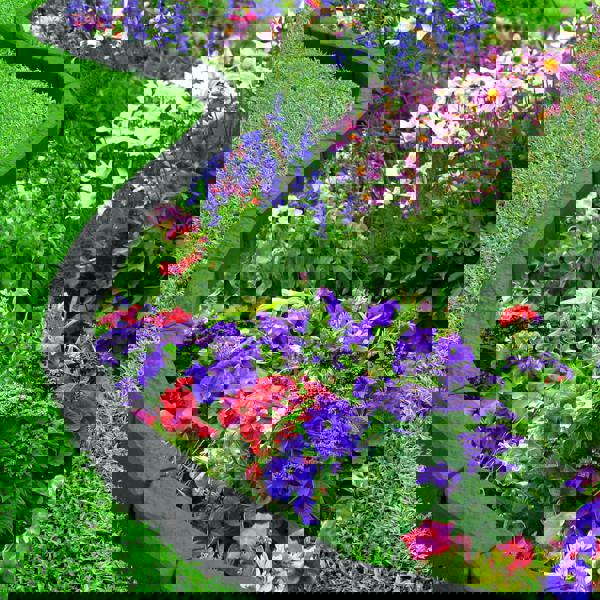 stomp stone edge garden