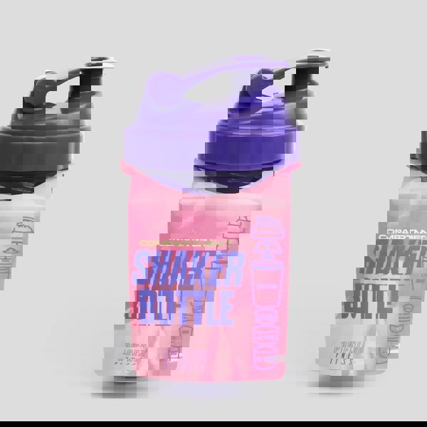 Phoenix Fitness Purple Compartment Protein Shaker