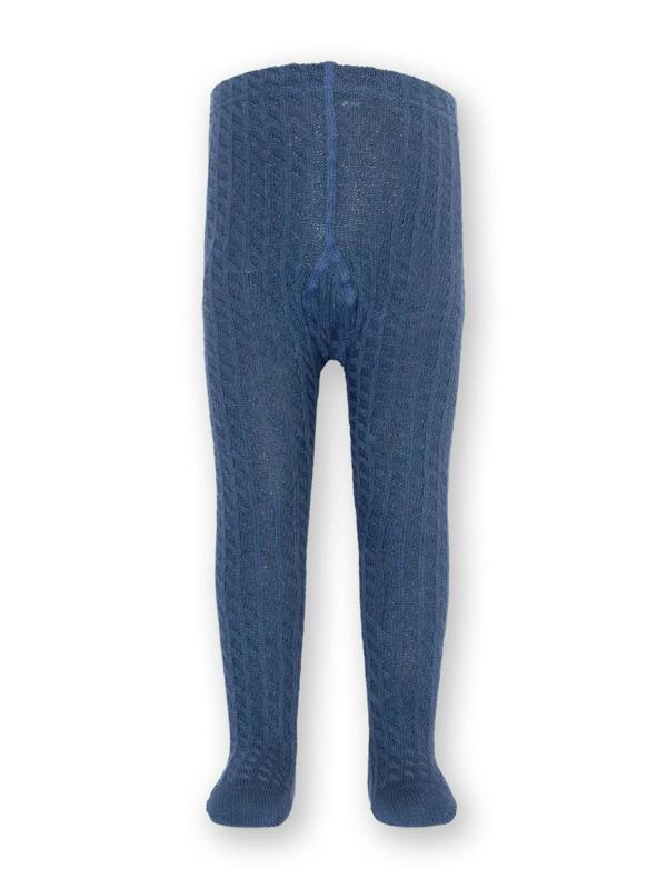 Kite Girls Organic Cable Tights Navy