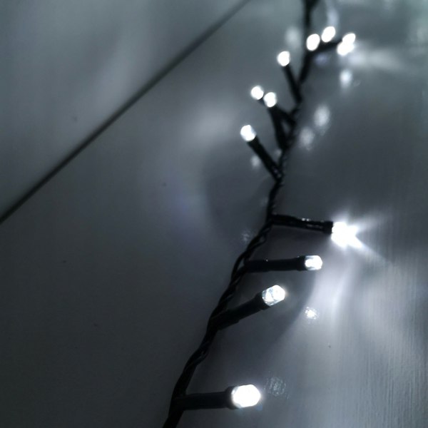 Samuel Alexander 750 LED 18.7m Indoor Outdoor Christmas Multi Function Mains Operated String Lights with Timer in Cool White
