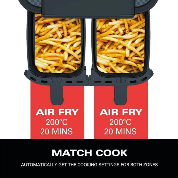 Hamilton Beach HealthyCook 8L Dual Air Fryer - Hamilton Beach UK