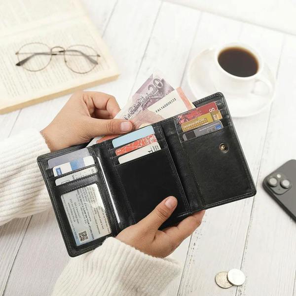 PRIMEHIDE Leather Purse Trifold - Eterna Aura