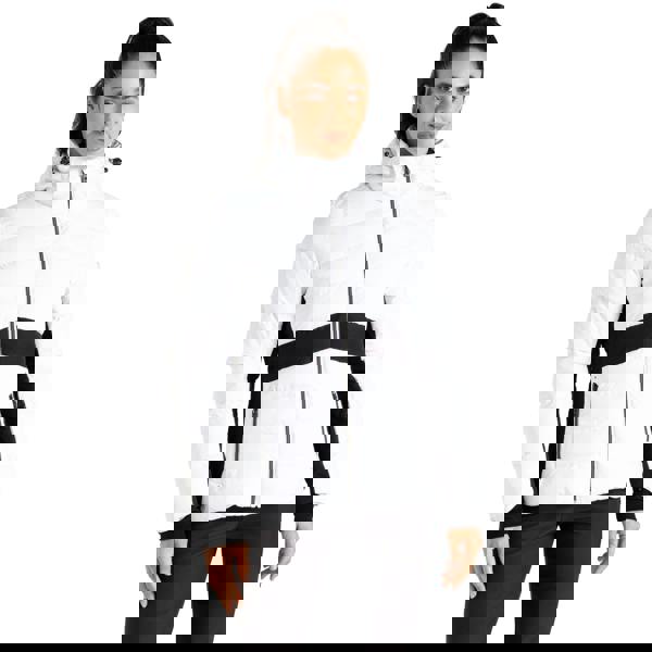 Dare 2B Womens/Ladies Glacial Ski Jacket - White/Black - 