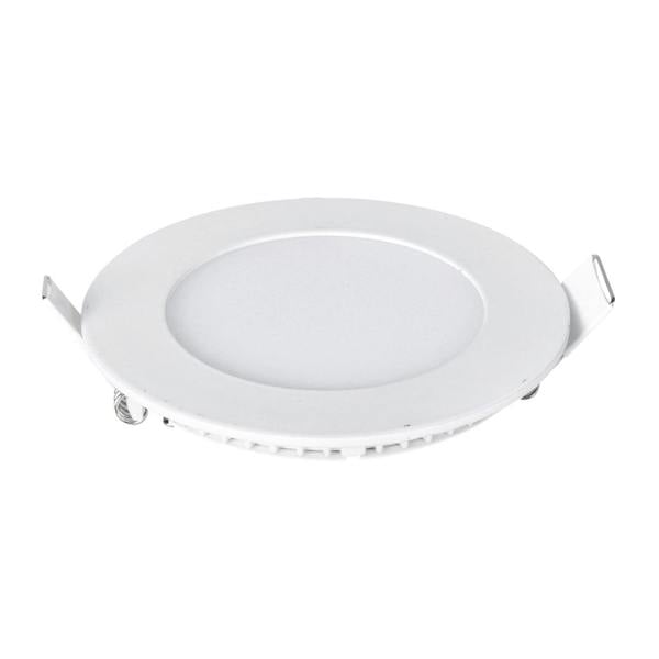 ENER-J 18W Recessed Round LED Downlight Mini Panel 220mm Diameter, 205mm Hole Size, CE Driver, 20000 Hours Long Life | Single pack - 6000K