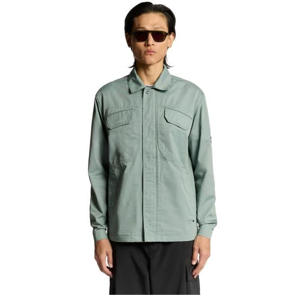 Lyle & Scott Green Multi Pocket Overshirt XL