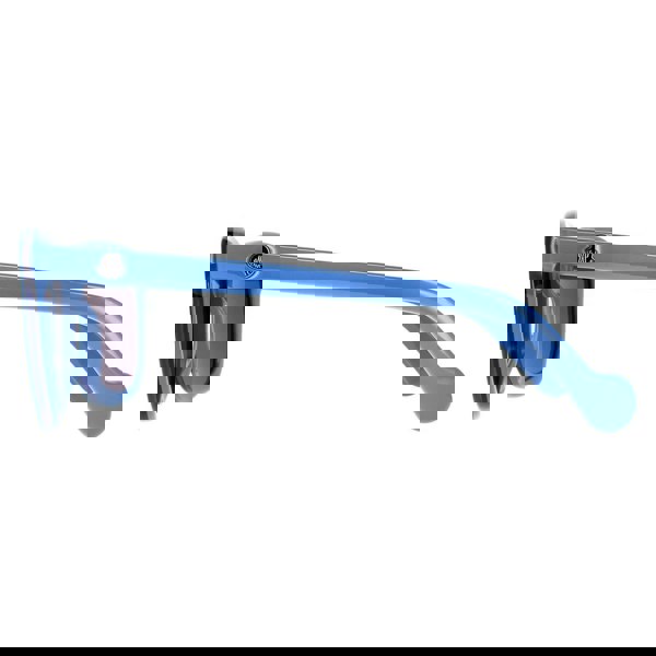 Moncler Sunglasses ML0118 92X Shiny Royal Blue Blue Mirror