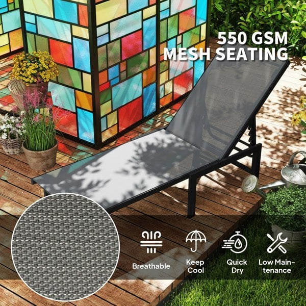 Sun Lounger Set