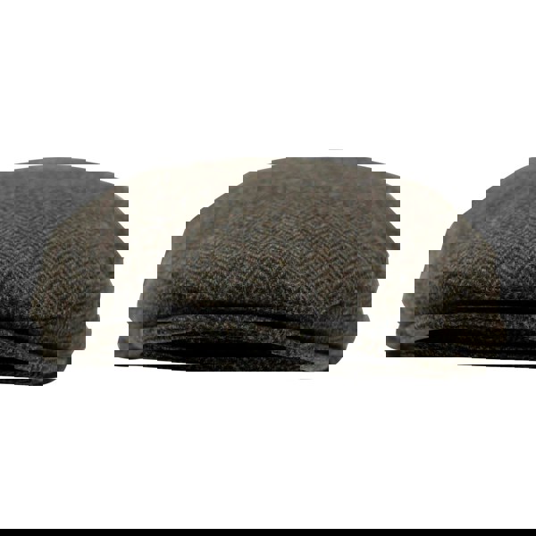 Carlyle Heath & Co. Carlyle Heath Jumbo Herringbone Flat Cap