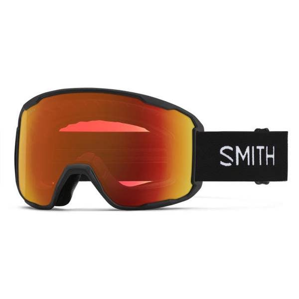 Smith Ski Goggles Preview 0JX MP Black ChromaPop Everyday Red Mirror